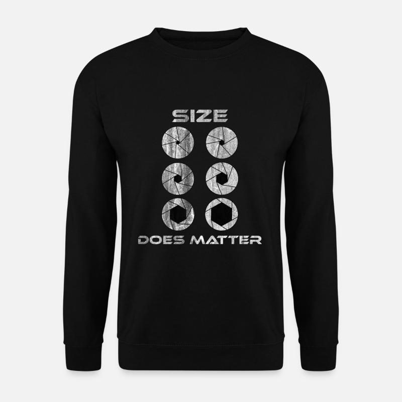Fotografie - Unisex Pullover - Schwarz