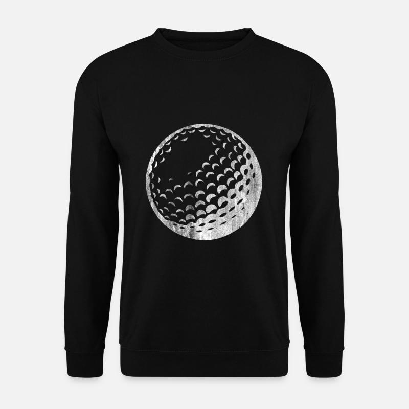 Balle de golf - Sweat-shirt Unisexe - noir
