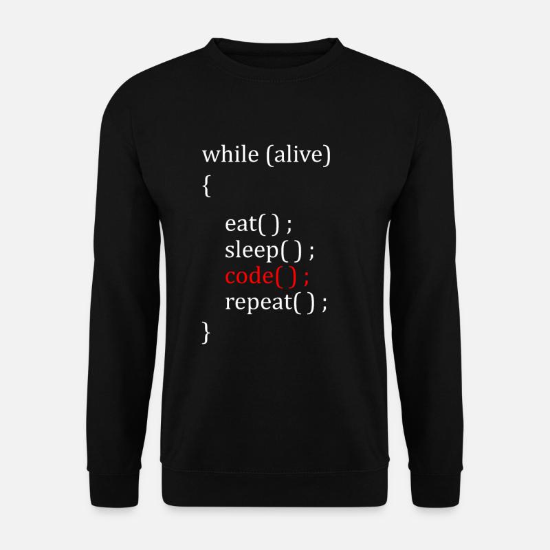 Computer Scientist Hobby - Unisex Sweatshirt - black