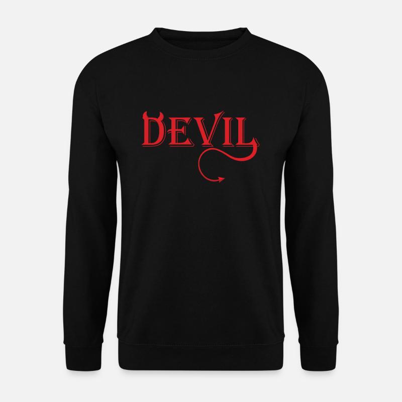 Devil ruler underworld - Unisex Sweatshirt - black