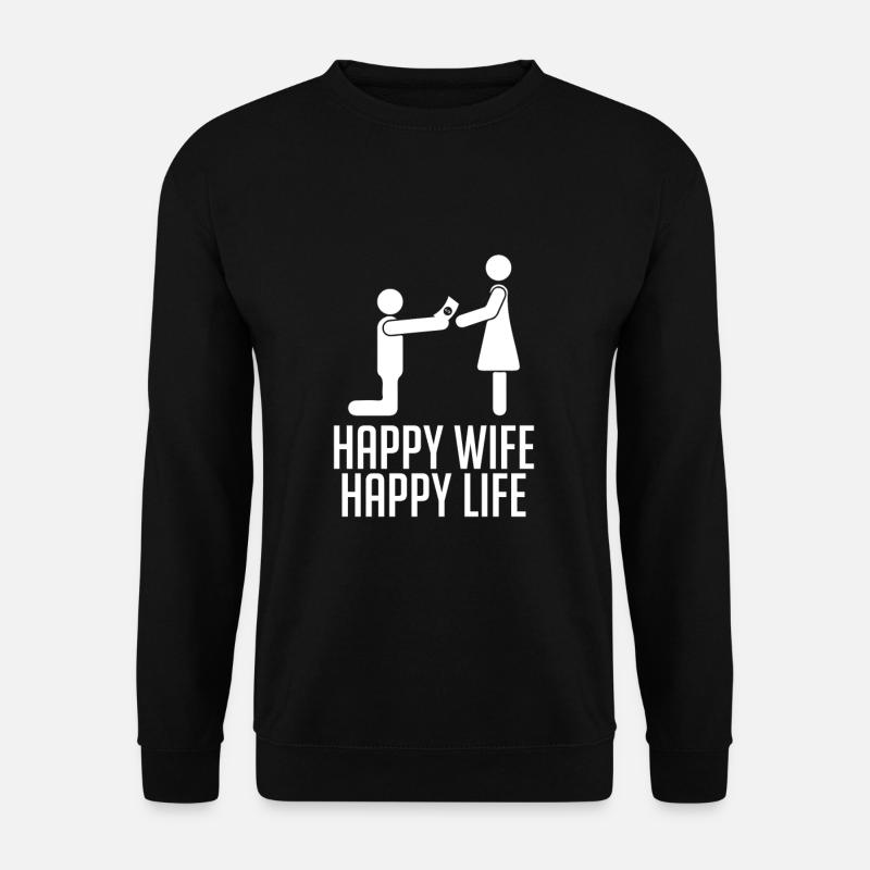 Ehemann Ehe - Unisex Pullover - Schwarz