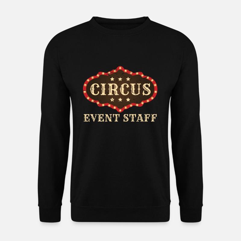 Zirkus - Unisex Pullover - Schwarz