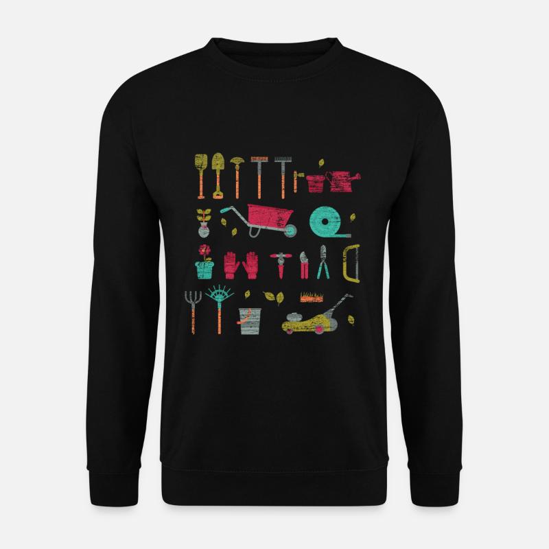 Gärtner Garten Werkzeug - Unisex Pullover - Schwarz
