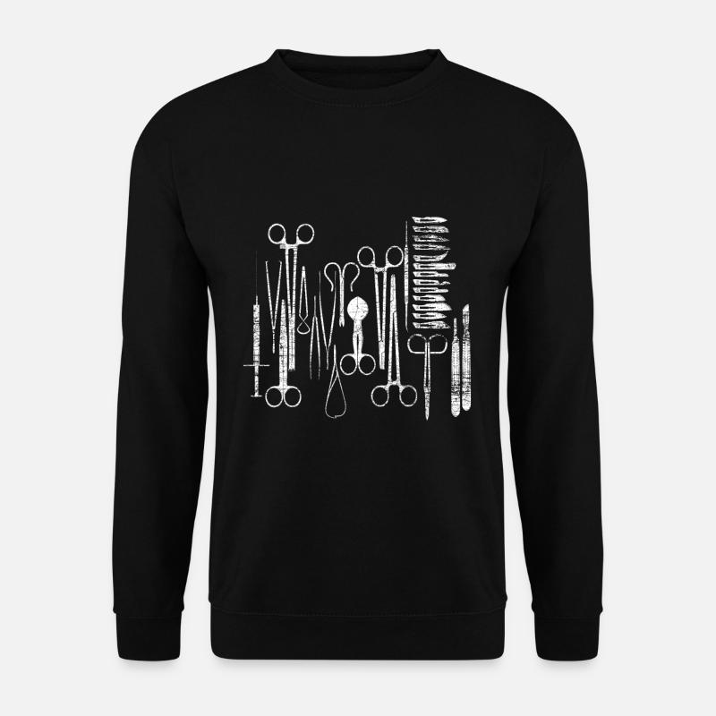 Chirurgie OP Besteck - Unisex Pullover - Schwarz