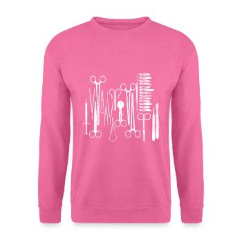 Surgeon Tool - Unisex Sweatshirt - pink - Front