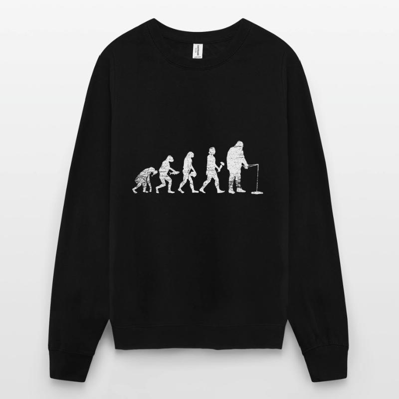 Evolution Eisangeln Unisex Pullover