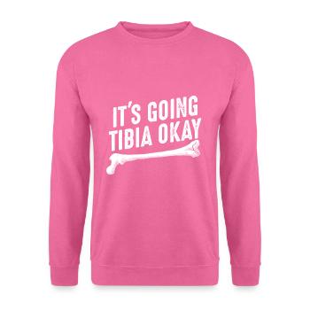 Orthopäde Ziel - Unisex Pullover - Pink - Vorne