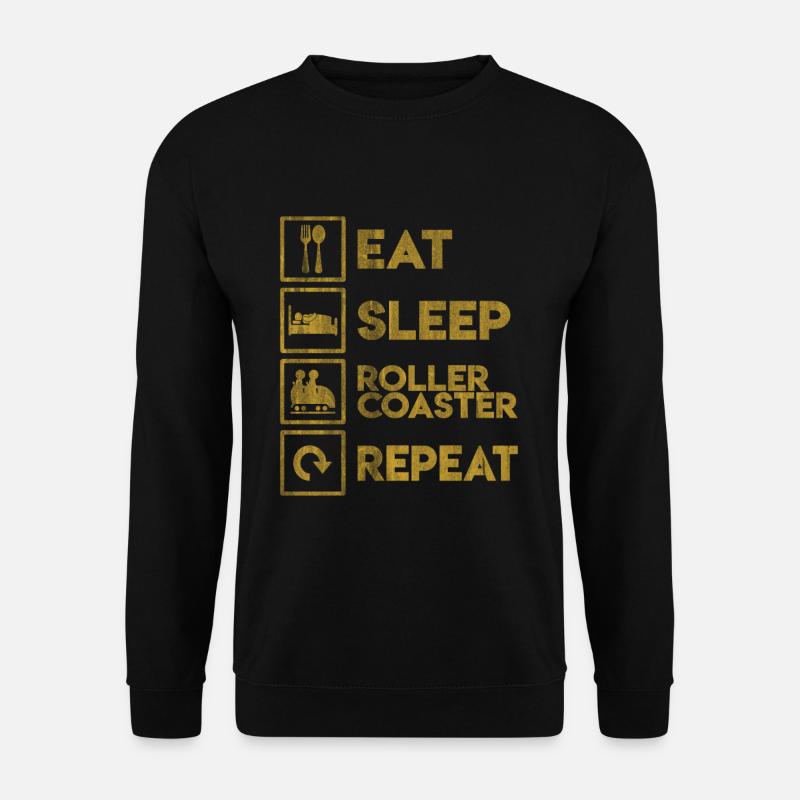 Rollercoaster free time - Unisex Sweatshirt - black