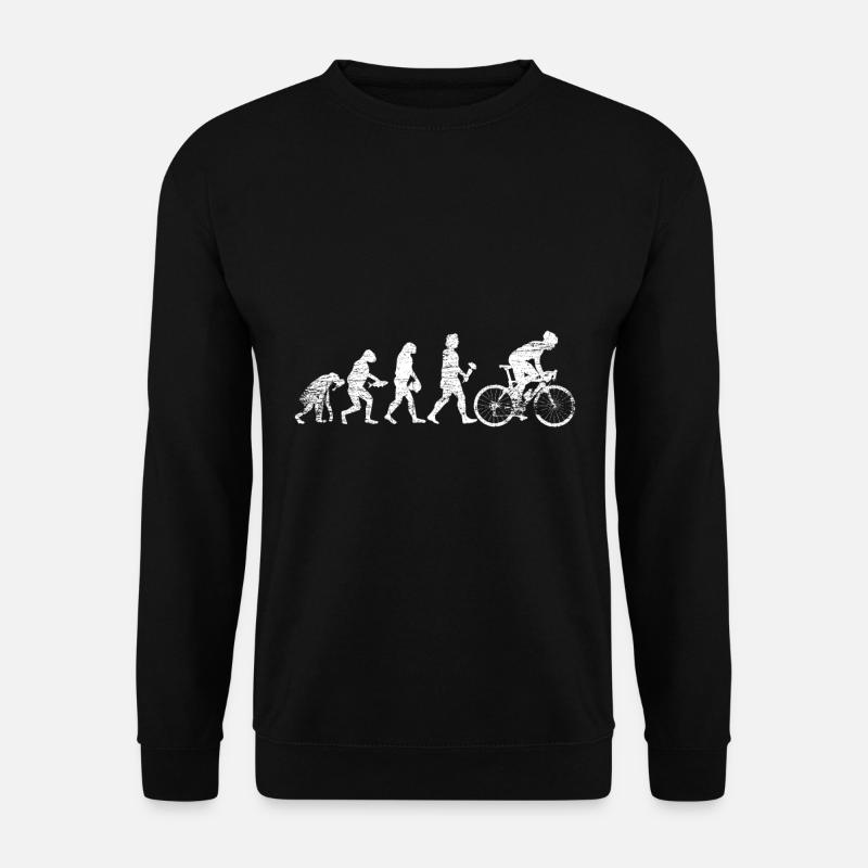 Evolution bike - Unisex Sweatshirt - black