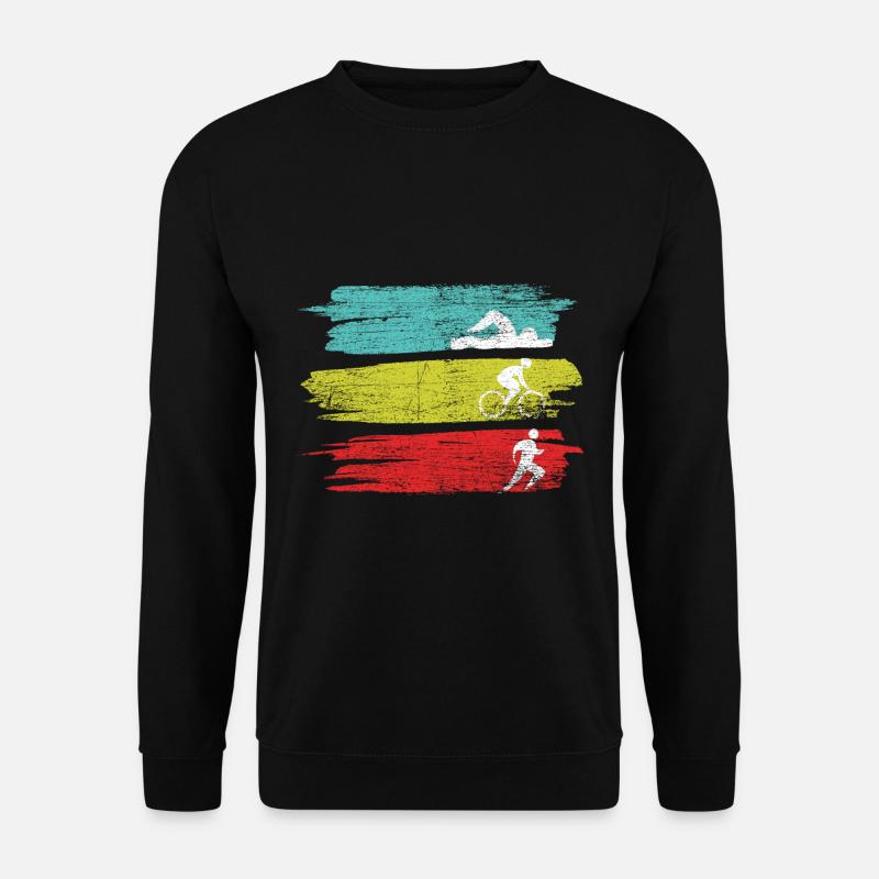 Triathlon Sport - Unisex Pullover - Schwarz