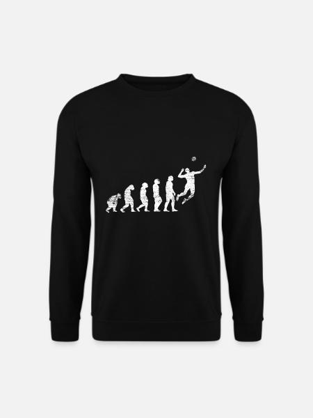 Volleyball Evolution - Sweat-shirt Unisexe - noir