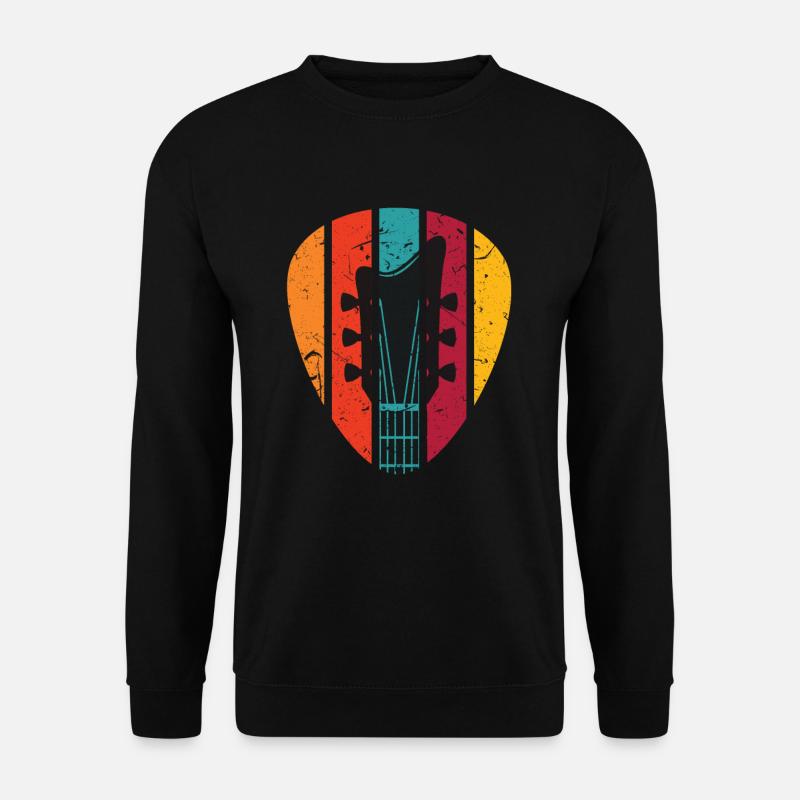 Gitarre - Unisex Pullover - Schwarz