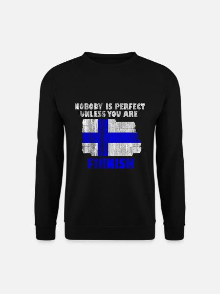 Finlande - Sweat-shirt Unisexe - noir