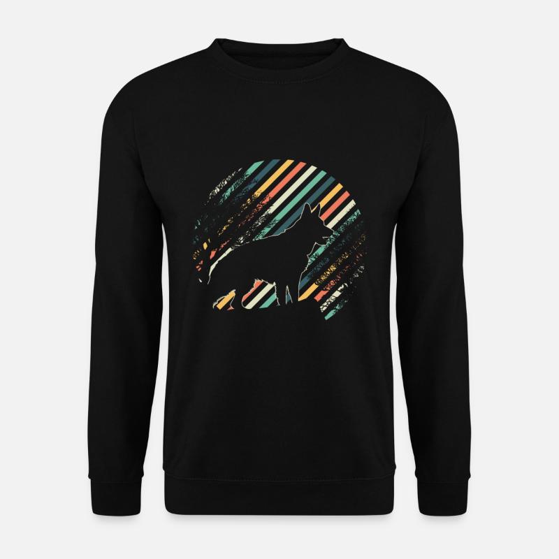 German shepherd dog - Unisex Sweatshirt - black