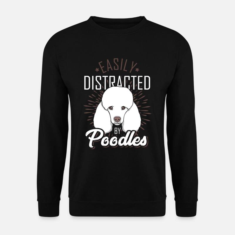 Pudel Leidenschaft - Unisex Pullover - Schwarz