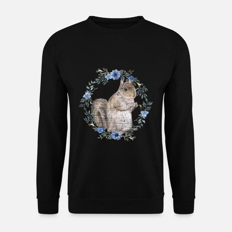 Eichhörnchen - Unisex Pullover - Schwarz