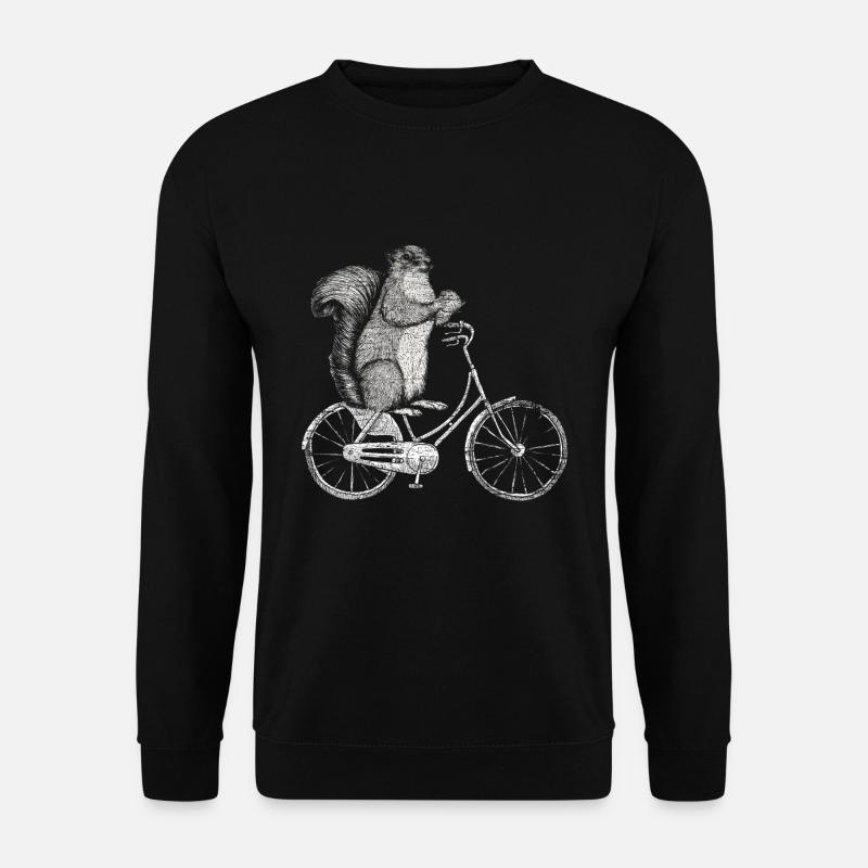 squirrel - Unisex Sweatshirt - black