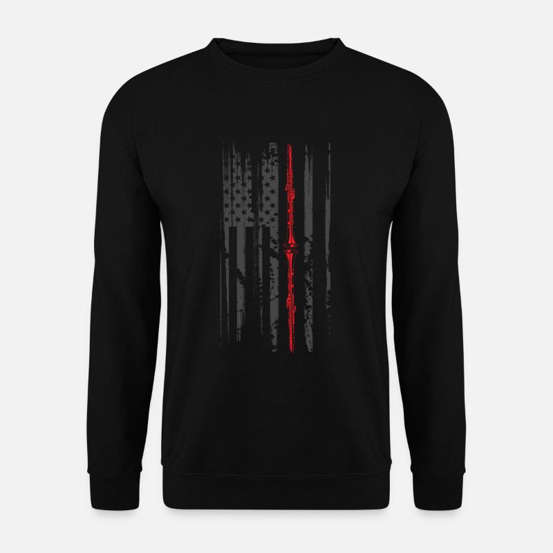 Klarinette USA - Unisex Pullover - Schwarz