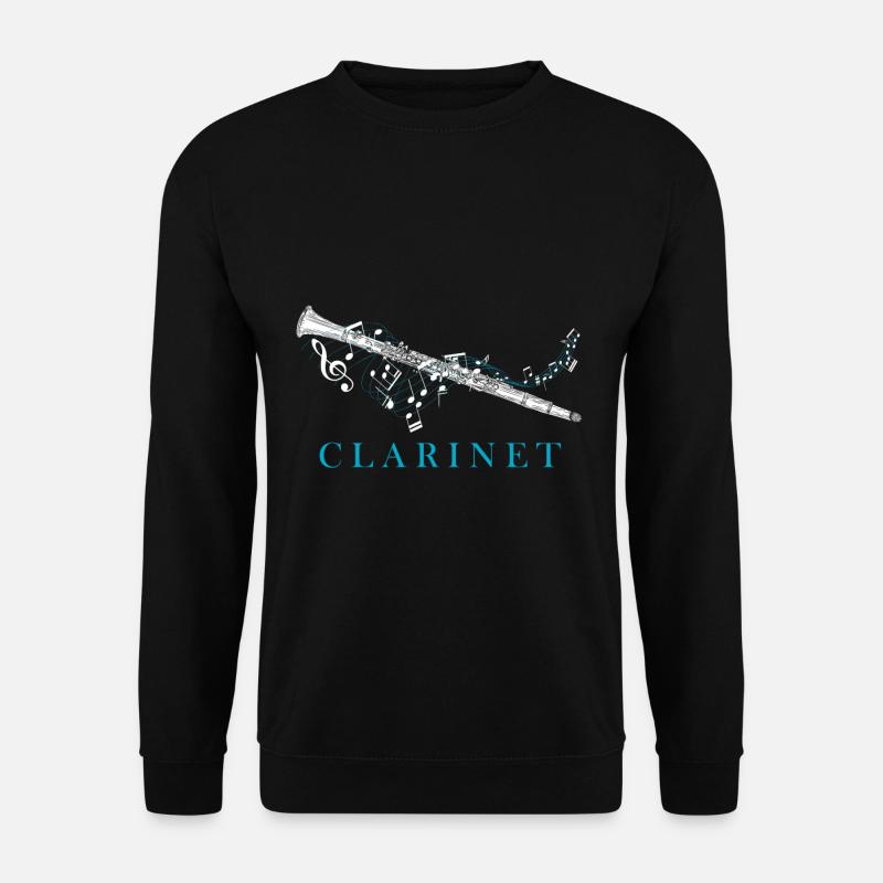 Clarinet instrument - Unisex Sweatshirt - black