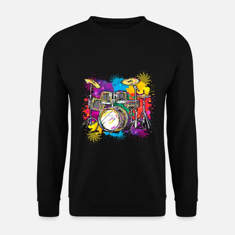 Percussion musical instrument - Unisex Sweatshirt - black