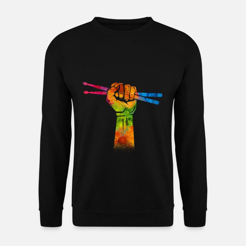 Drums - Unisex Sweatshirt - black