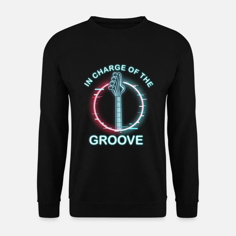 Bassgitarre - Unisex Pullover - Schwarz