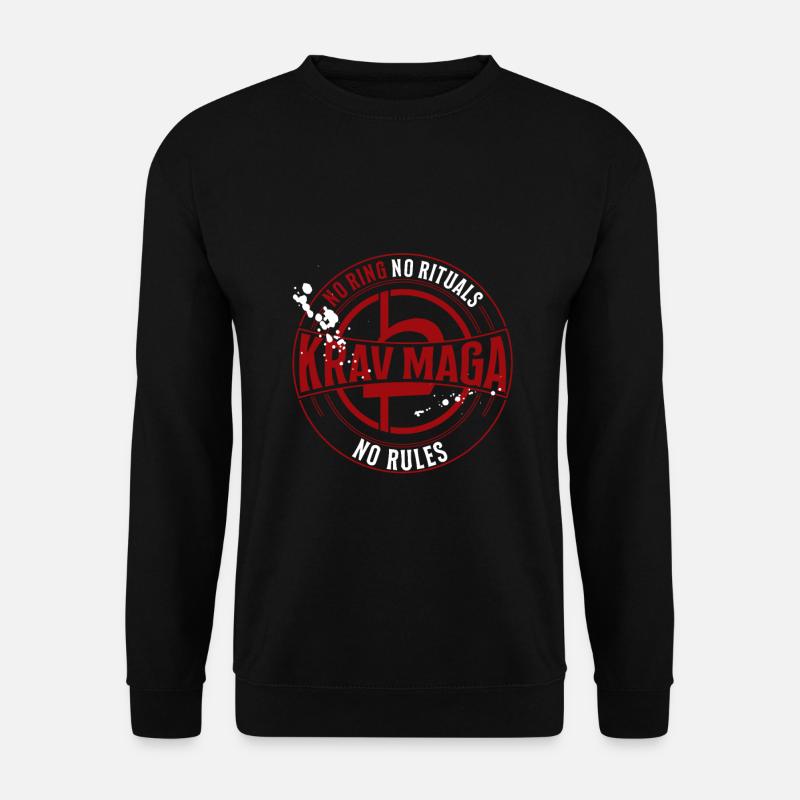 Krav Maga Wettkampf - Unisex Pullover - Schwarz