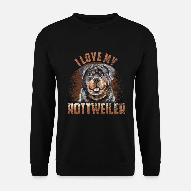 Rottweiler Passion - Unisex Sweatshirt - black