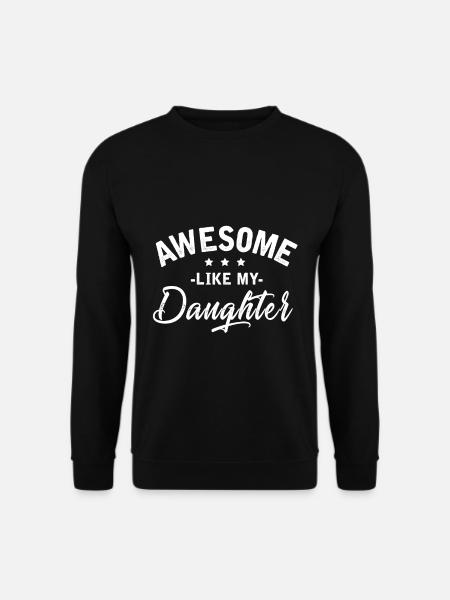 Father Daughter - Unisex Sweatshirt - black