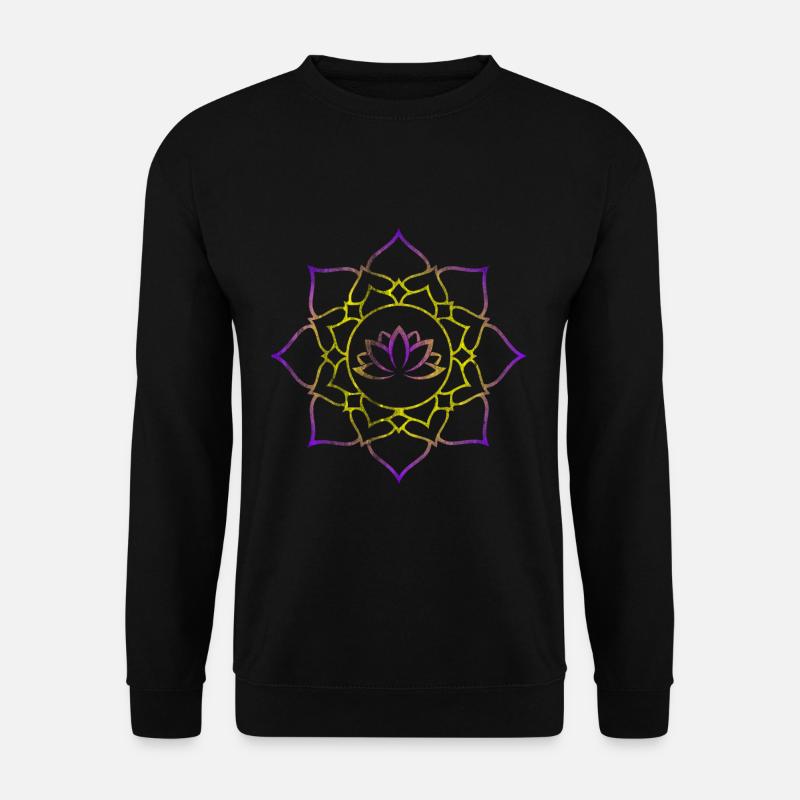 Meditation - Unisex Pullover - Schwarz