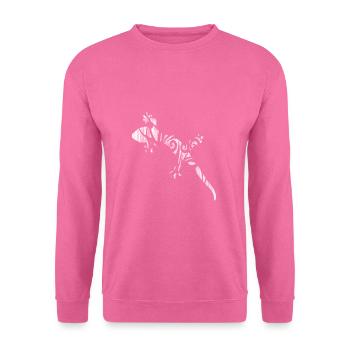 Gecko - Unisex Pullover - Pink - Vorne