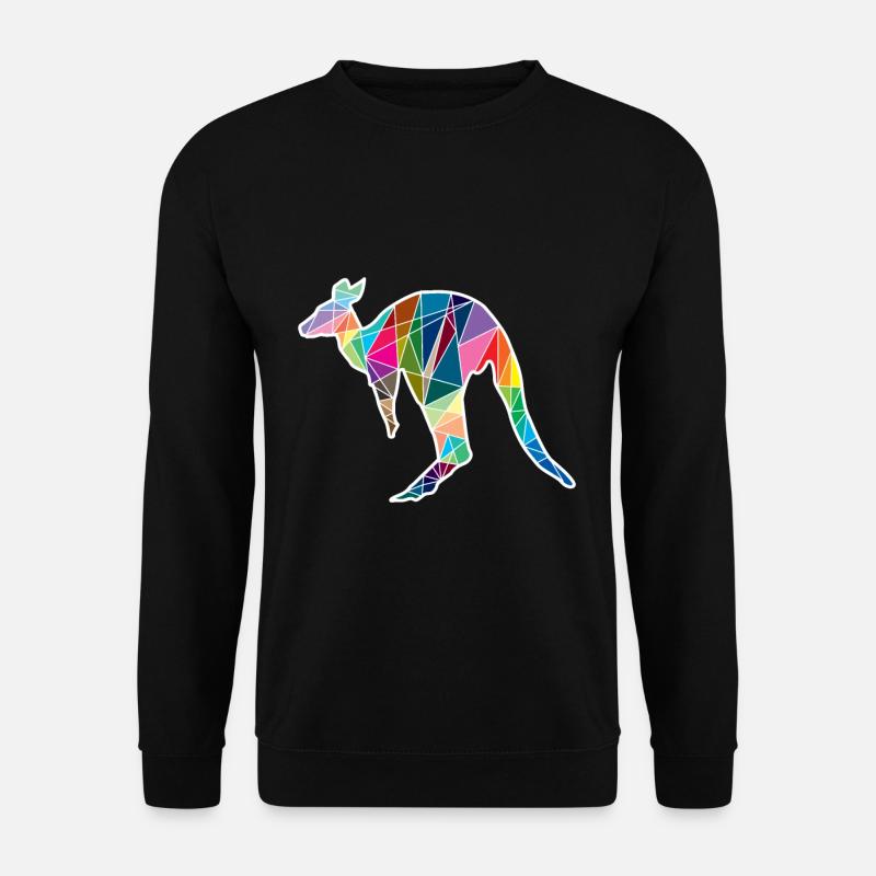 Kangaroo hopping - Unisex Sweatshirt - black