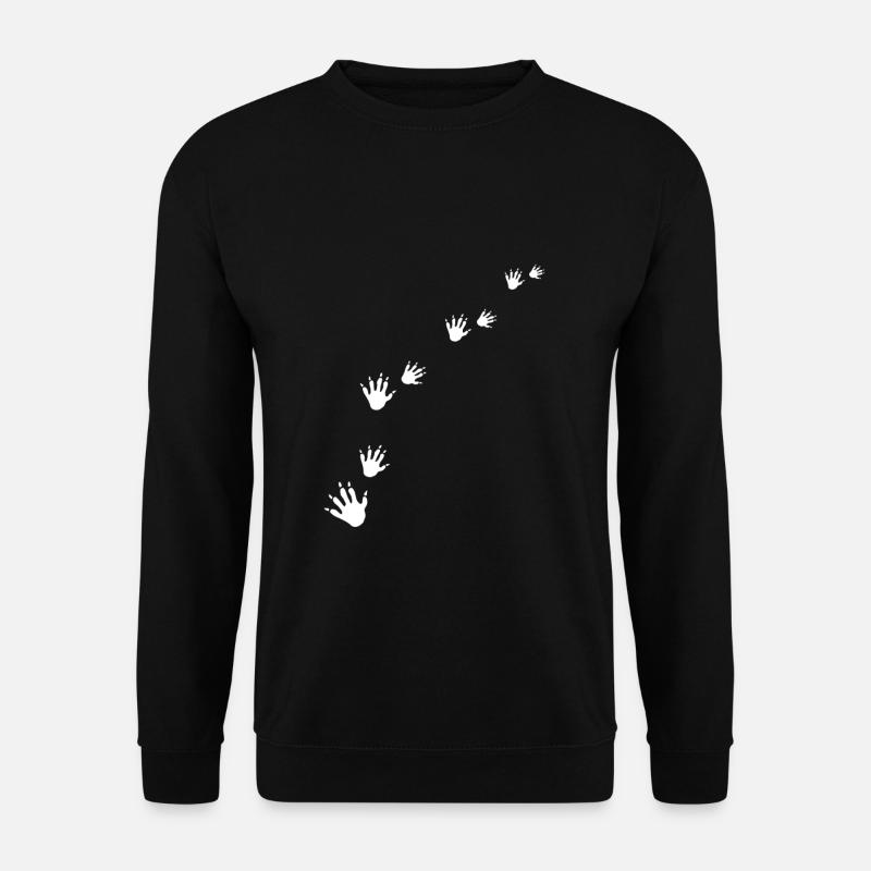 Waschbär Dieb - Unisex Pullover - Schwarz