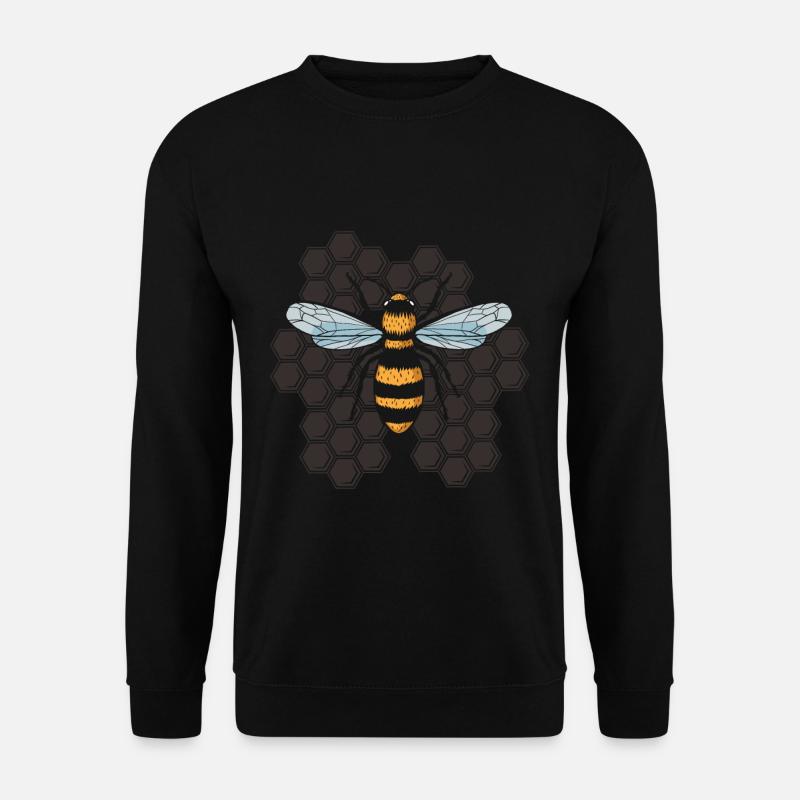 Biene - Unisex Pullover - Schwarz