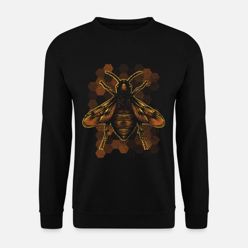 Biene - Unisex Pullover - Schwarz