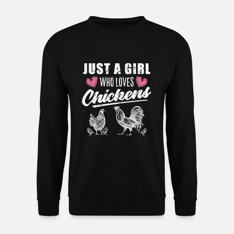 chicken - Unisex Sweatshirt - black