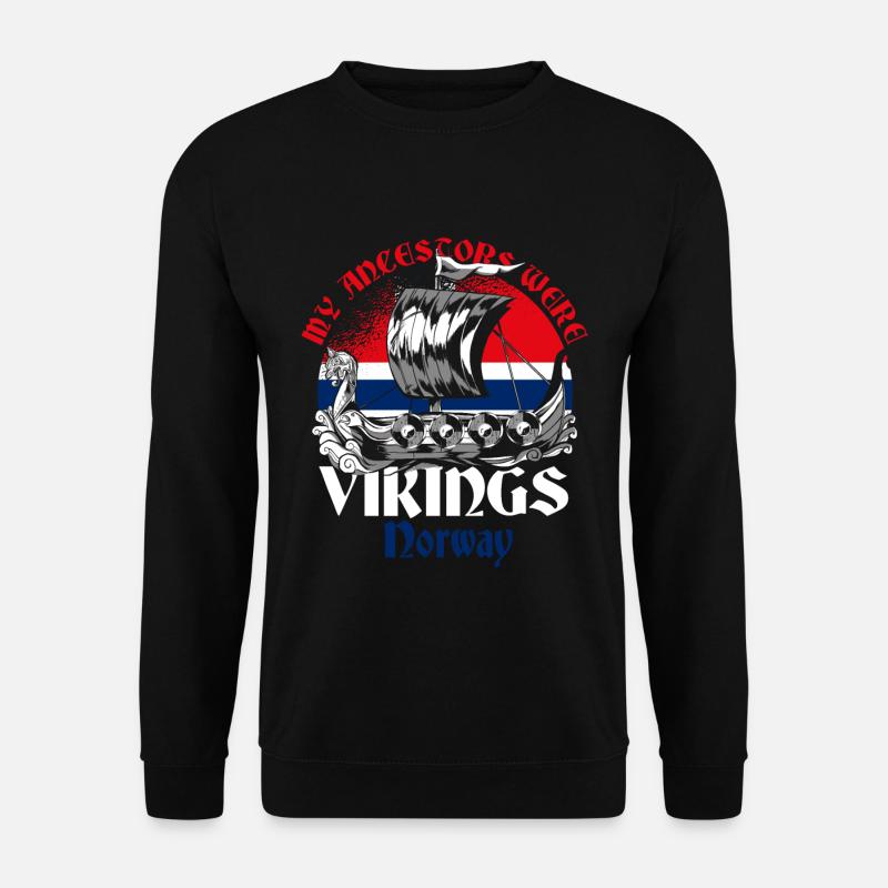 Vikings de Norvège - Sweat-shirt Unisexe - noir