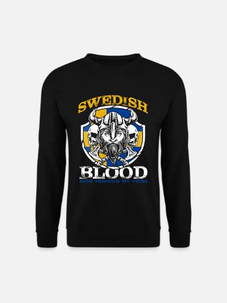 Sweden nation - Unisex Sweatshirt - black