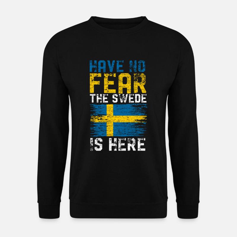 Schweden Schwede - Unisex Pullover - Schwarz