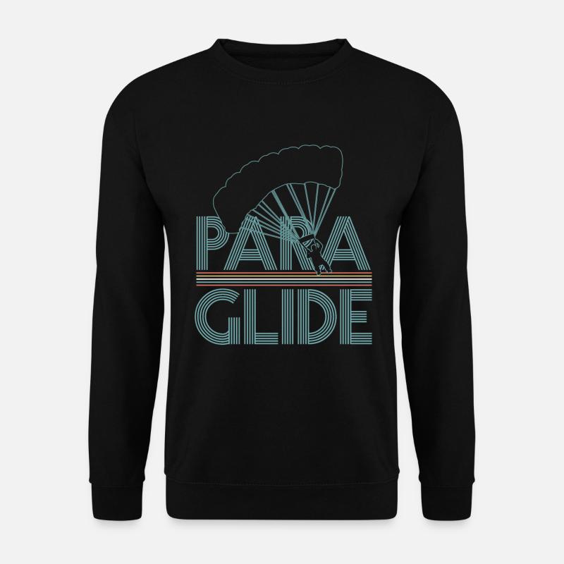 Paragliding - Unisex Pullover - Schwarz