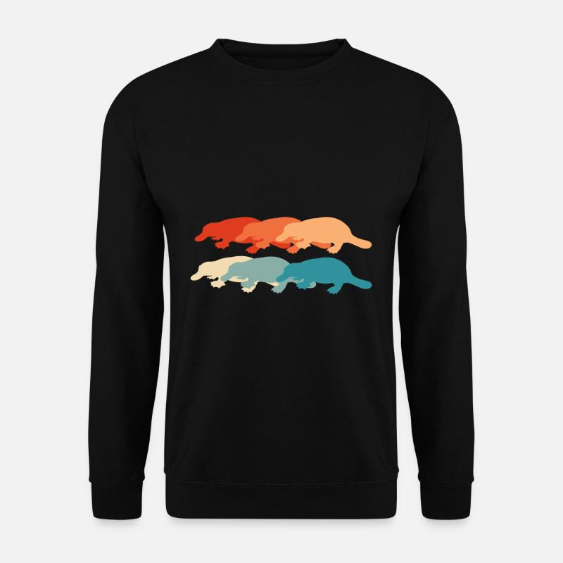 Schnabeltier Zoo - Unisex Pullover - Schwarz