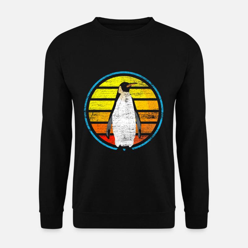 penguin - Unisex Sweatshirt - black