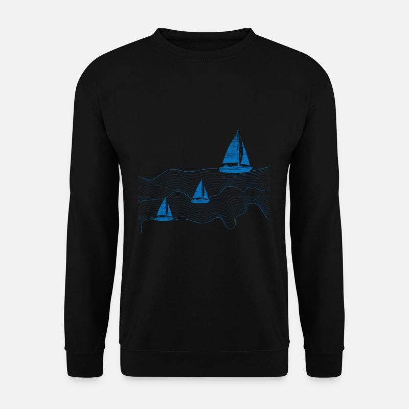 Mer de voile - Sweat-shirt Unisexe - noir