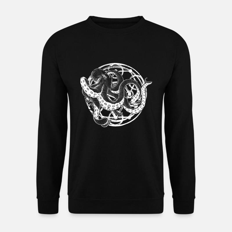 octopus - Unisex Sweatshirt - black