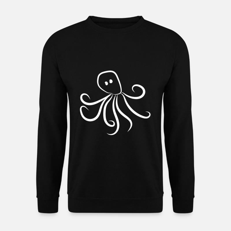 octopus - Unisex Sweatshirt - black