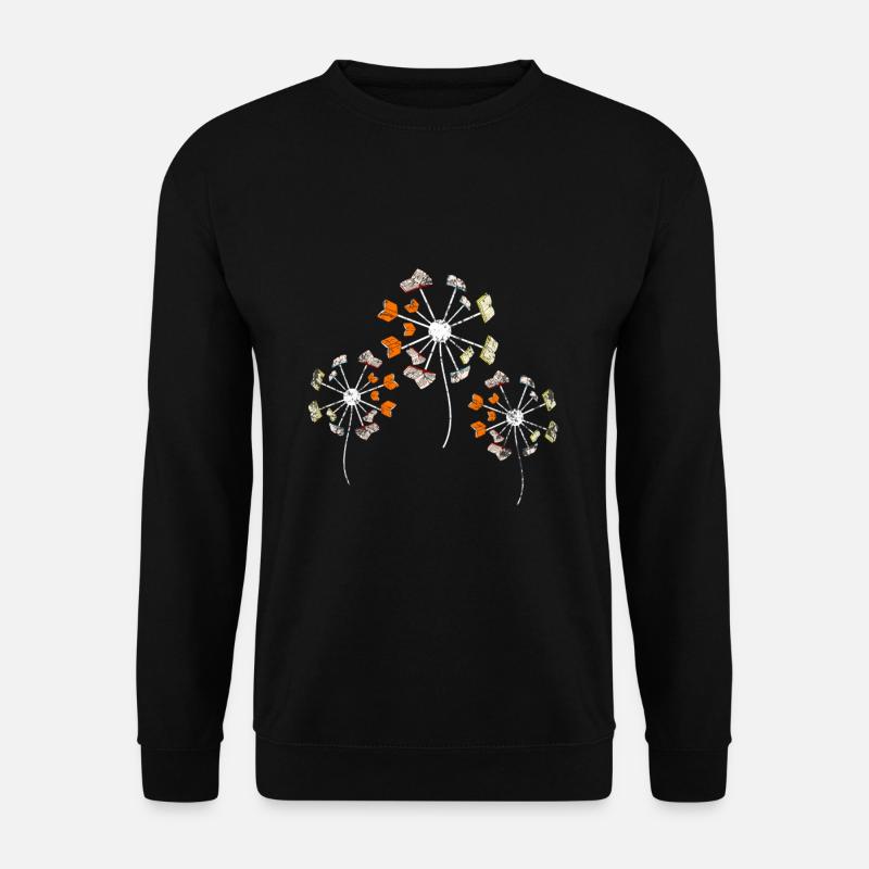 Read dandelion - Unisex Sweatshirt - black
