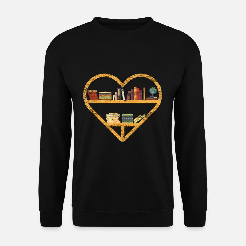 Reading library - Unisex Sweatshirt - black