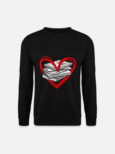 Passion de lecture - Sweat-shirt Unisexe - noir