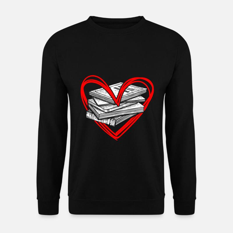 Reading passion - Unisex Sweatshirt - black