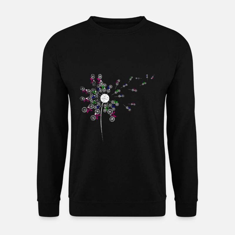Bicycle Pusteblume - Unisex Sweatshirt - black